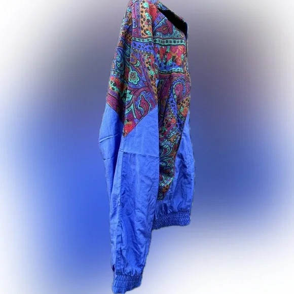 Lavon by Cheerful Corp Vintage 80s/90s Bomber Style Jacket Windbreaker Track - Picture 7 of 15